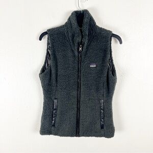 PATAGONIA Los Gatos Fleece Full Zipper Pockets Sleeveless Vest, Size Medium